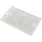 Sicurix Rigid PC Badge Holder, Vertical, 25/PK, Clear PK BAU68140 - alternate 3